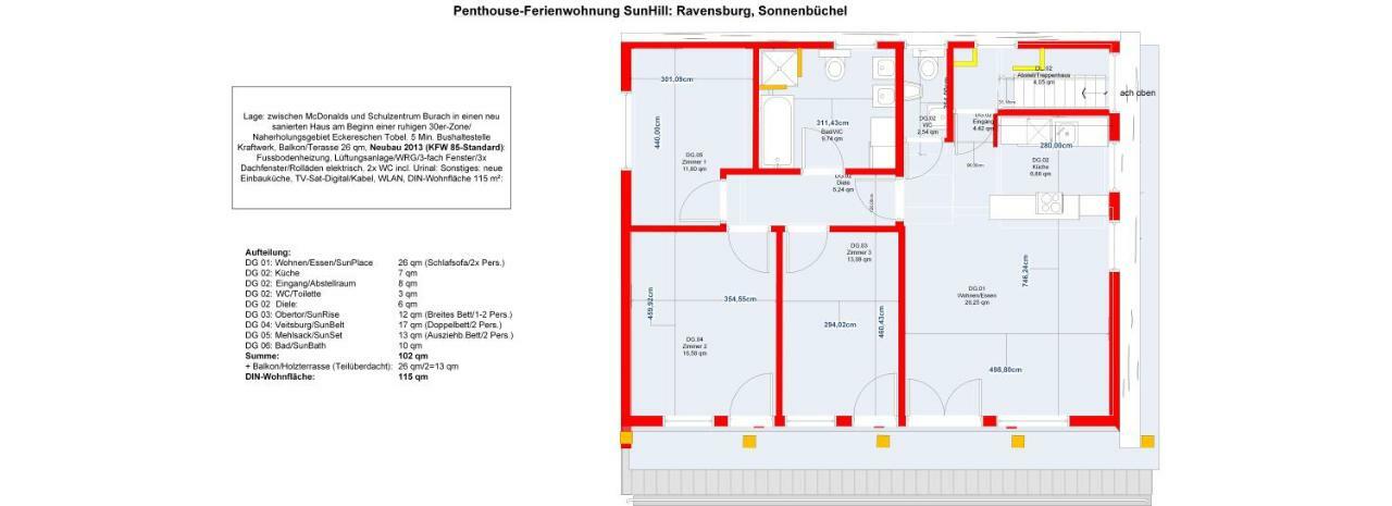 7980 SunHill Apartementwohnung Ravensburg Exterior foto